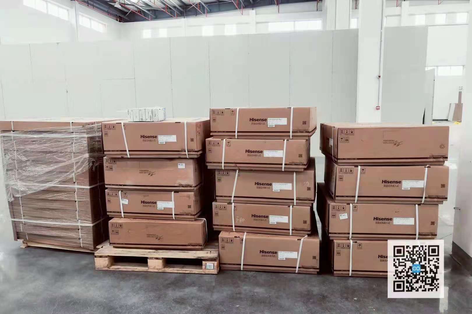 廠區辦公樓設備進場